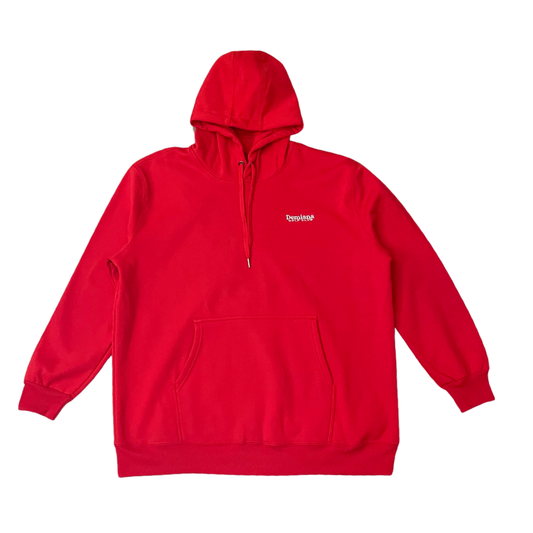 The Clubhouse Hoodie-Fire Red